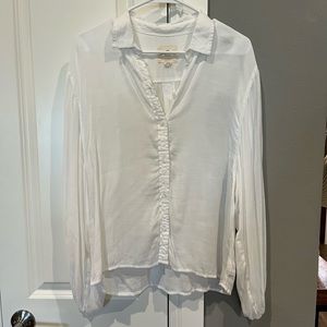 American Eagle Long-Sleeve Button Down Top